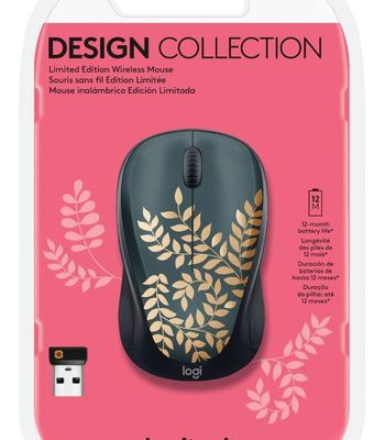 Mouse Logitech M317C WS Forest Flora - Mouse con diseño Forest Flora