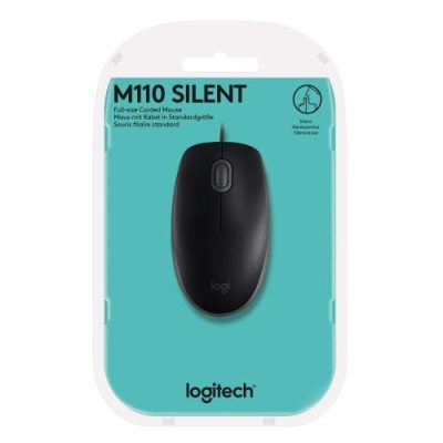 Mouse Logitech M110 - Mouse óptico estándar