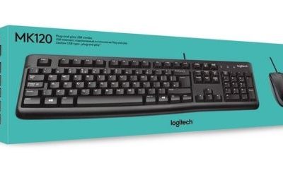 Teclado+Mouse Logitech MK120 - Combo básico Logitech