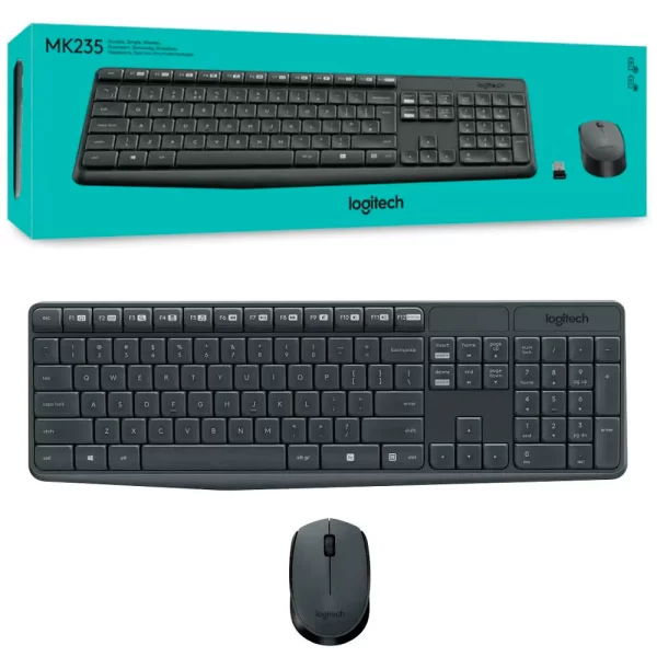 Teclado+Mouse Logitech MK235 - Combo inalámbrico Logitech