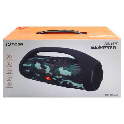 Parlante Port Noga Bt672 Camuflado