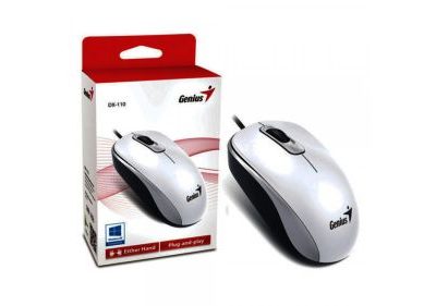Mouse Genius DX-110 USB Blanco