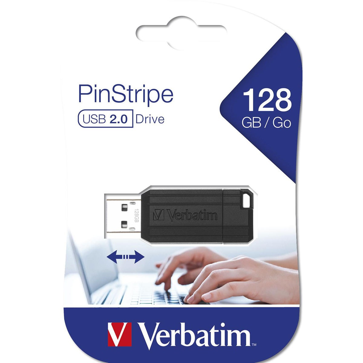 Pen Drive 128GB Verbatim - Almacenamiento portátil