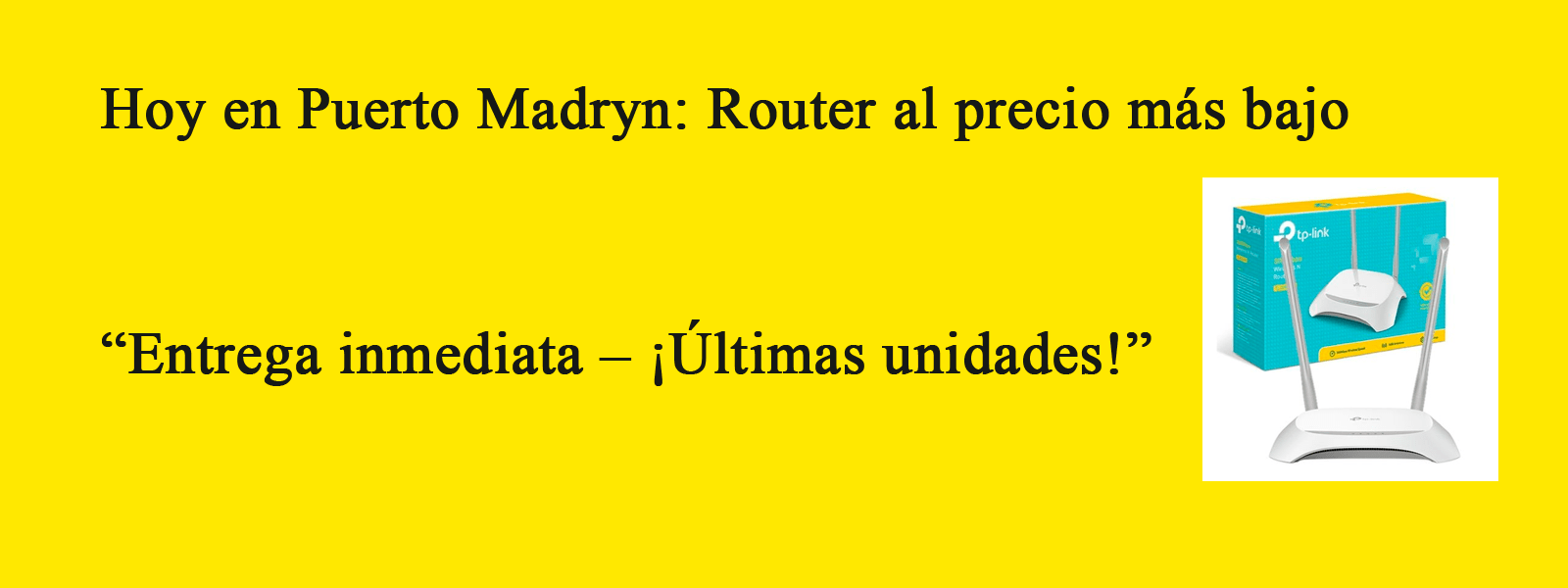Envío local en Puerto Madryn